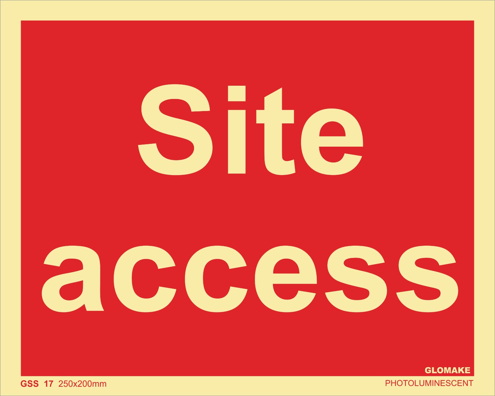 SITE ACCESS
(GSS 17)